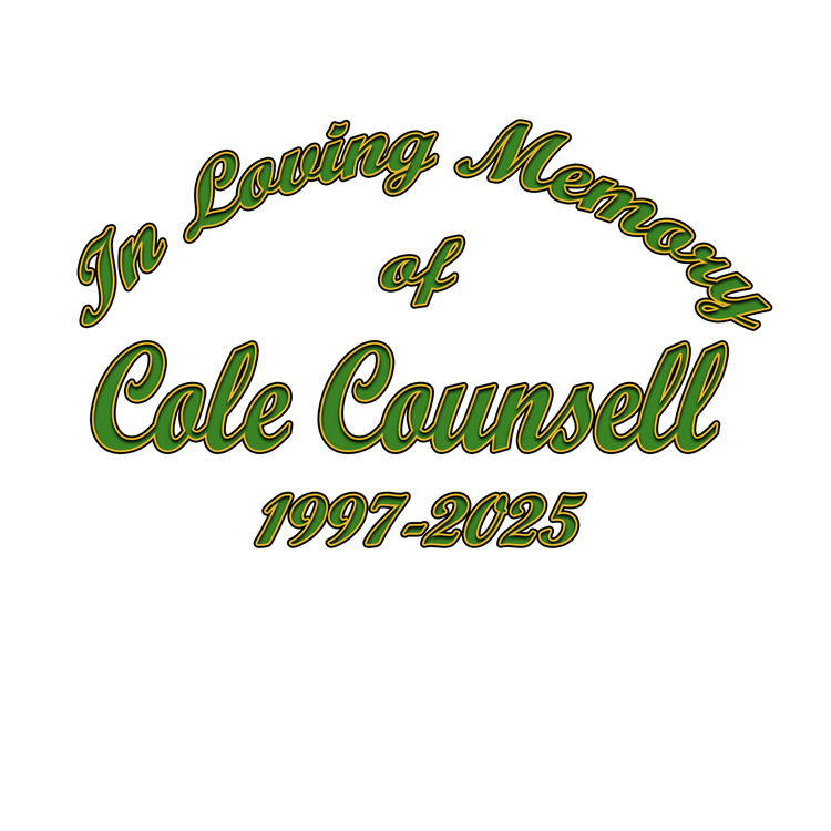 In Memory of Cole Counsell